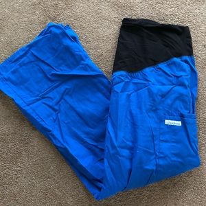 Cherokee maternity scrub pants size large